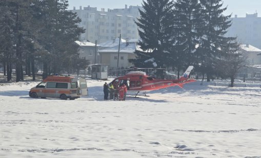 Вторият медицински хеликоптер идва другата седмица