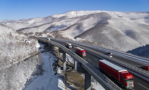 Възможно е пренасочване на камионите от "Хемус" по обходни маршрути в почивните дни