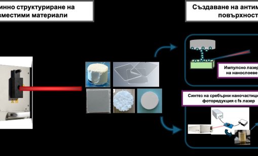 Родни учени създадоха антибактериални повърхности за възстановяване на костна тъкан 