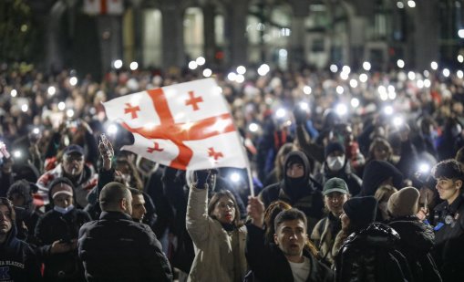 Революция, сблъсъци... Ражда ли се движение грузински Майдан?