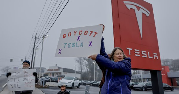 テスラの所有者はマスクのビデオのために車を大いに売っています