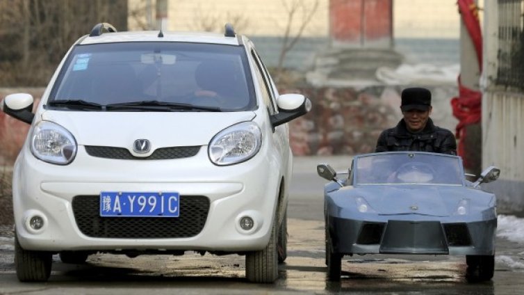 Китаец си направи Lamborghini от скрап