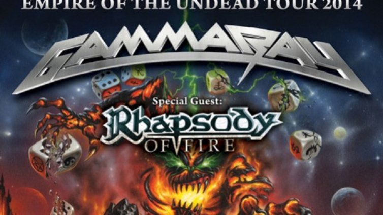 Без пияни фенове на Gamma Ray и Rhapsody of Fire