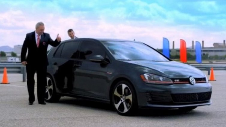 Стоичков рекламира Volkswagen GTI