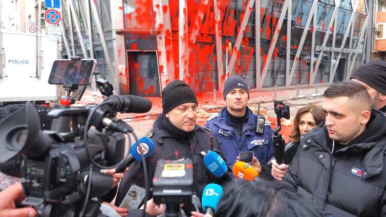 СДВР: Полицията действаше в рамките на закона на протеста на "Възраждане"