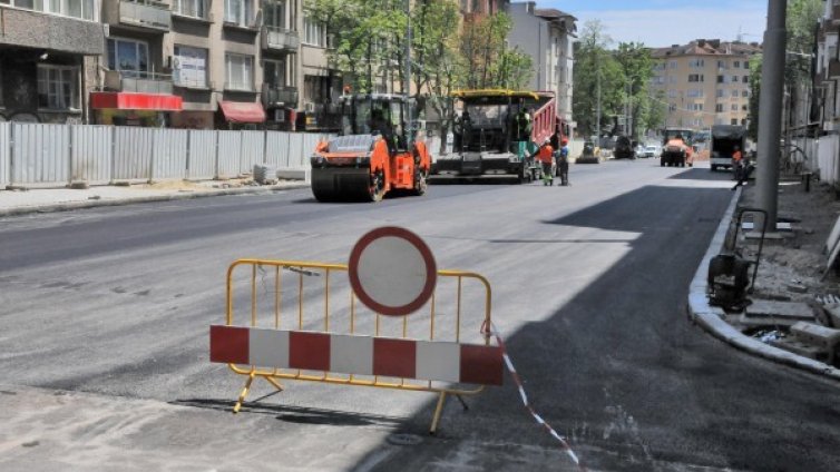 Пускат движението по столичния бул. "Патриарх Евтимий"