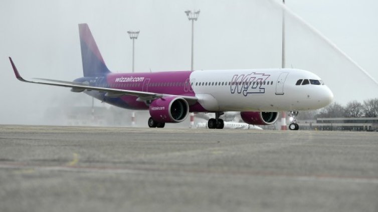 Без полети на Wizz Air от Варна до 3 европейски страни от 1 май 