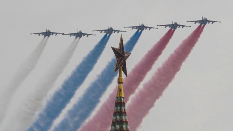 Москва се готви за парада за Деня на победата само по въздух