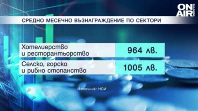 Образованието е с най-висок ръст на работните заплати