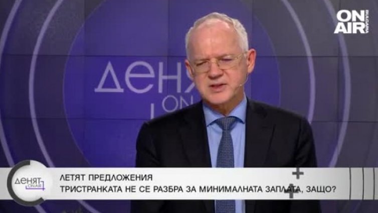 Васил Велев: Нашата борба е средните заплати да са по-големи