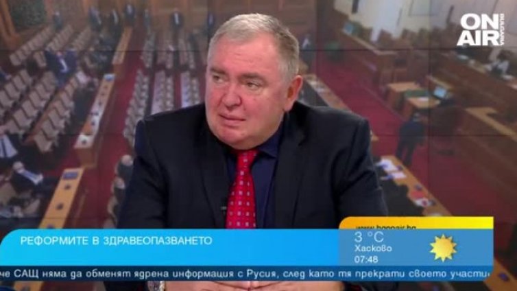 Проф. Георги Михайлов: Отдавна пациентът излезе от фокуса на здравната система