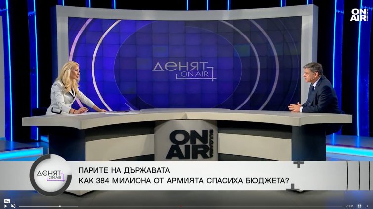 Ген. Константин Попов: След F-16 можем да гледаме и към поръчка на F-35