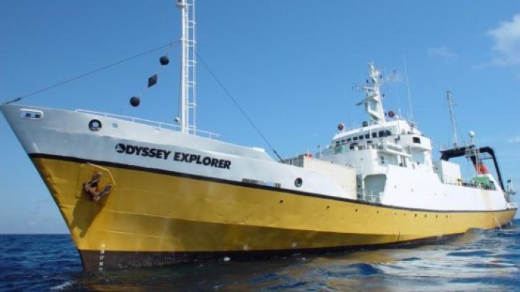 Един от корабите на американската компания. Снимка: Odyssey Marine Exploration