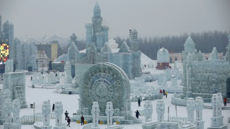 Красота от лед и светлина