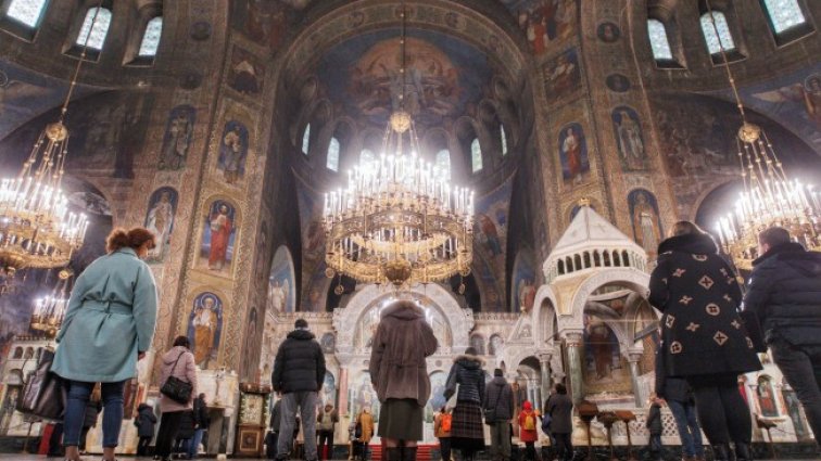 Тържествена литургия в "Св. Александър Невски" за Ивановден