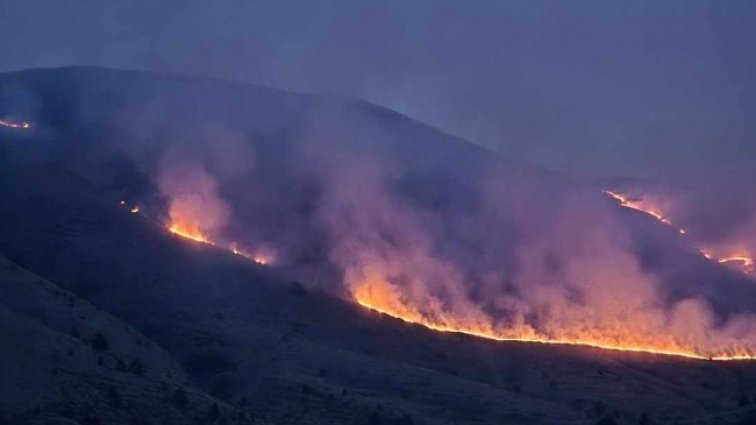 142 пожара са потушени в страната през денонощието, двама пострадали