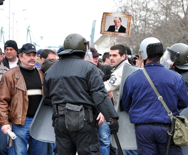 Варна на протест. Снимка: БТА