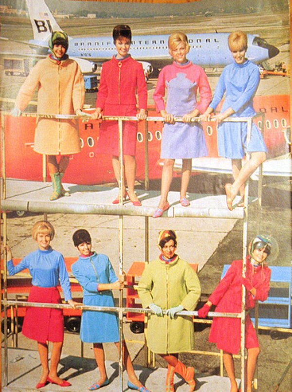 Braniff Airlines, 1965 година. Снимка: Flickr