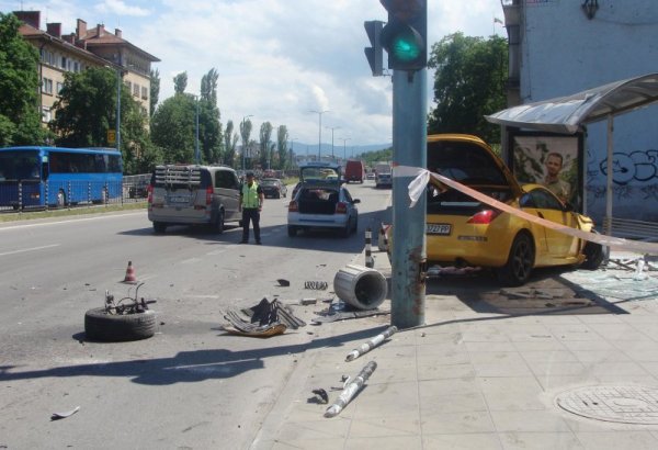 Катастрофата в Пловдив. Снимка Булфото