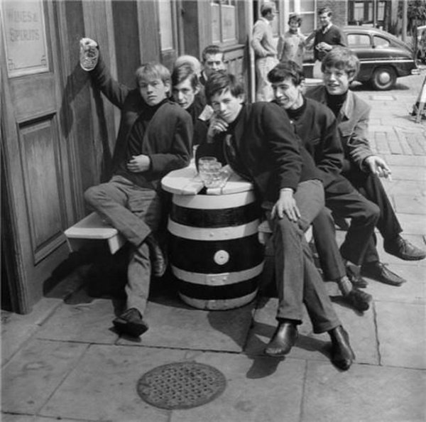 The Rolling Stones, 1963. Снимка: Imgur