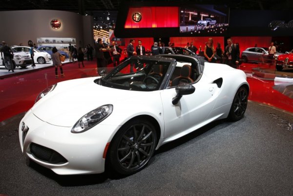 Alfa Romeo 4C Spider. Снимка: Reuters