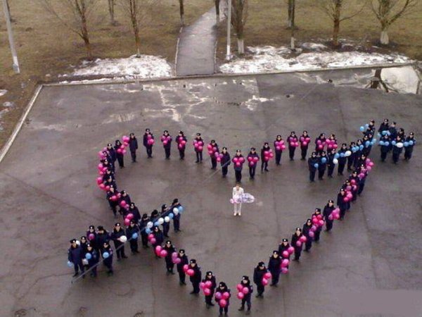 Обяснение в любов под пагон. Снимка: kaifolog