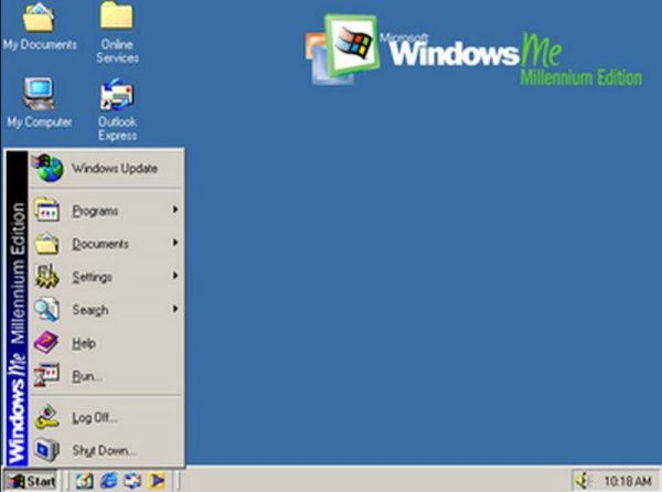 Windows ME от 2000 г. добавя нови мултимедийни екстри като Moovie Maker. Въпреки иновациите операционната система се сблъсква с немалко критика. Включена е в класация за най-лошите технологични продукти на всички времена, а според ABC инсталацията й е твърде сложна. Снимка: Microsoft