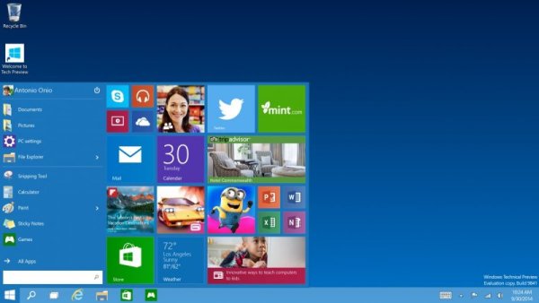 Windows10 излиза през 2015 г. Той събира в себе си най-доброто досега, като запазва и някои функционалности на осма версия. Според Майкрософт тази версия ще бъде първата отлично оптимизирана за работа с всякакви устройства и екрани - от компютри през таблети до телефони. Снимка: Microsoft