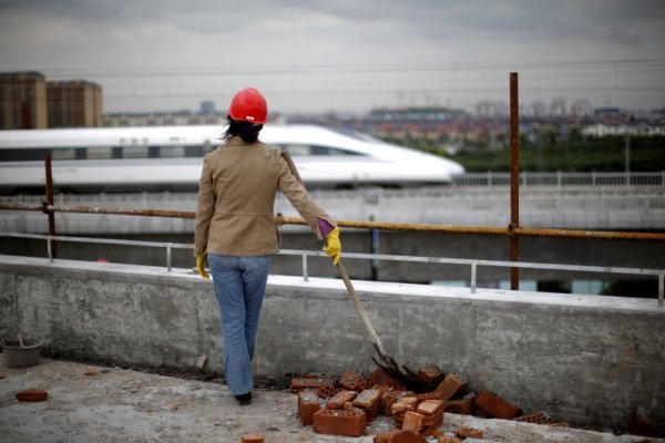 Железницата днес. Снимка: Reuters