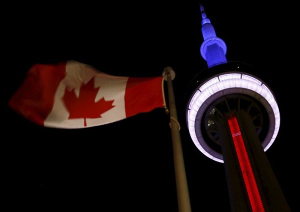 CN Tower в Торонто, Канада. Снимка: Reuters