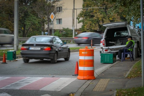 Измерването се извършва в реално време и без необходимост от спиране на превозните средства. Снимка: Димитър Кьосемарлиев, Dnes.bg