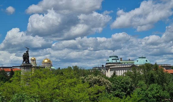 Пролет над София. Снимка: БГНЕС