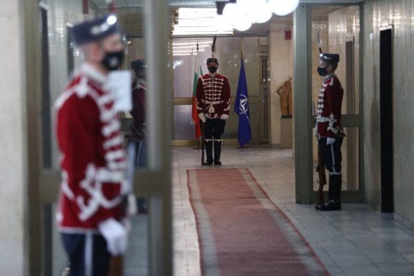 Началникът на отбраната адмирал Емил Ефтимов представи &bdquo;Анализ на състоянието и подготовката на Въоръжените сили през 2021 г.&quot; Снимка: БГНЕС